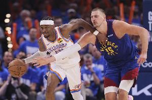 美媒新赛季评分:约基奇40+断档先第二的SGA SGA又断档领先字母哥